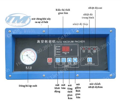 Máy hút chân không DZQ-400-2S (TMĐG-C14)