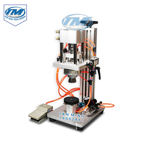 Máy đóng nắp chai nước hoa bán tự động (TMDC-DB03)
