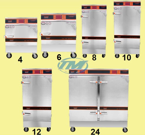 Tủ cơm 12 khay dùng điện có điều khiển (TMTP-Q08)