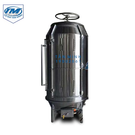 Lò quay heo nguyên con dùng gas (ĐK 1m) (TMTP-I11)
