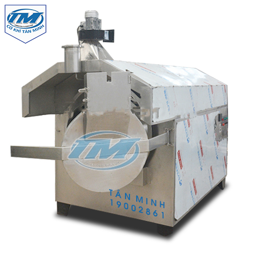 Máy rang hạt CY-550 dùng điện (Inox) 25-50 kg/h (TMTP-N11)