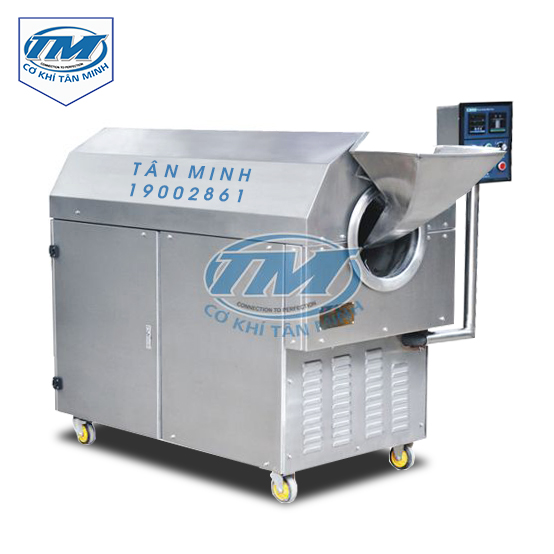 Máy rang hạt DCCY 5-10 dùng điện (Inox) 15-30 kg/mẻ (TMTP-N15)