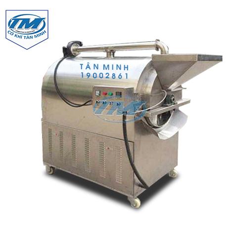 Máy rang hạt LQ50X dùng điện (Inox) 20-25 kg/mẻ (TMTP-N24)