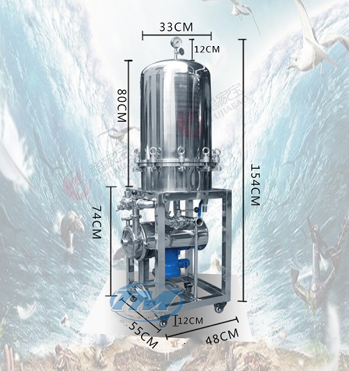 Máy lọc rượu 500 lít/h (TMDC-C12)