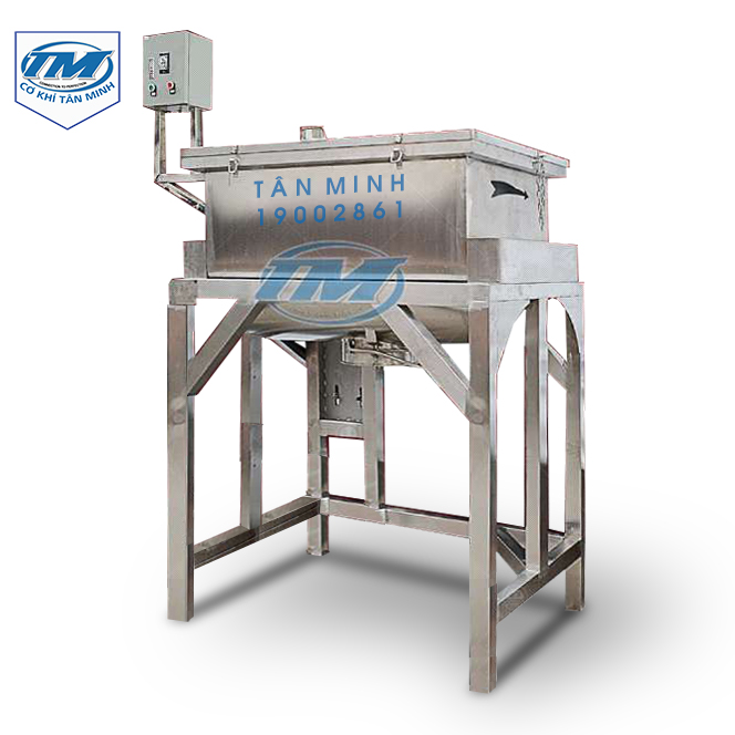 Máy trộn bột Inox 500L (100kg/mẻ) (TMTP-LA41)
