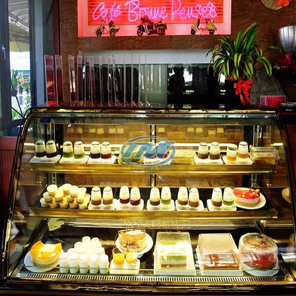 Tủ trưng bày bánh kem kính cong 3 tầng 1.2m (TMTQ-A12)