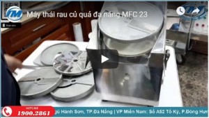 Video: Máy thái rau củ quả đa năng MFC 23
