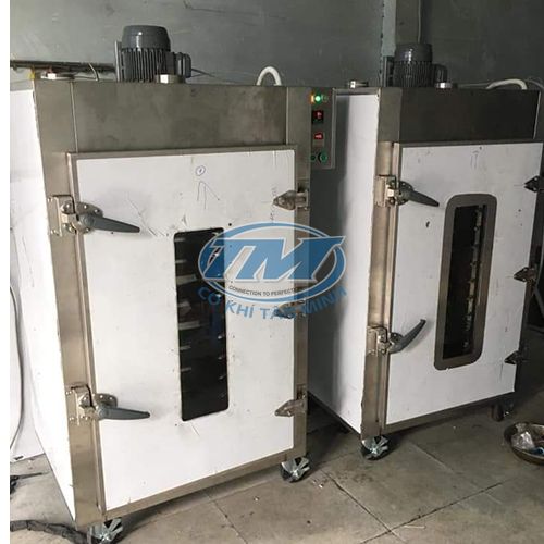 tủ sấy 12 khay- Khay 600 dạng xoay inox 304