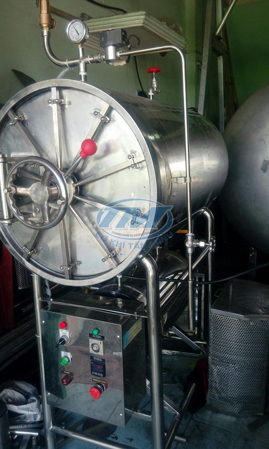 nồi hấp tiệt trùng TMSX 400L TMCN-AF02