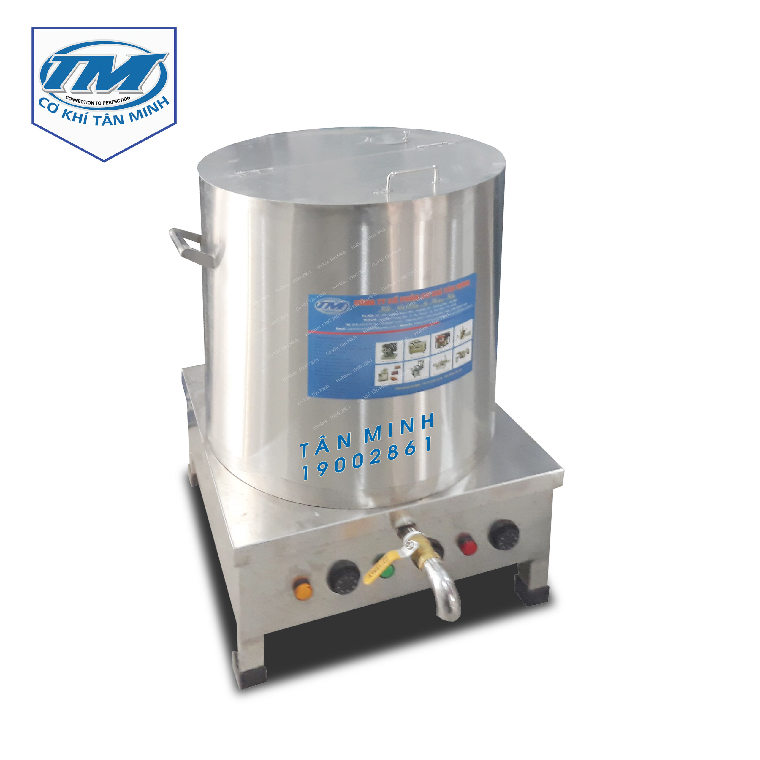 Nồi nấu phở có bệ TMSX 100L (TMCN-A21)