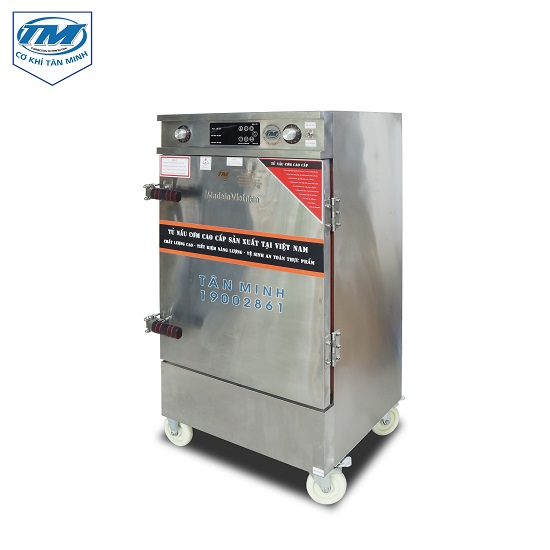 Tủ cơm 8 khay dùng điện inox (TMTP-Q32)