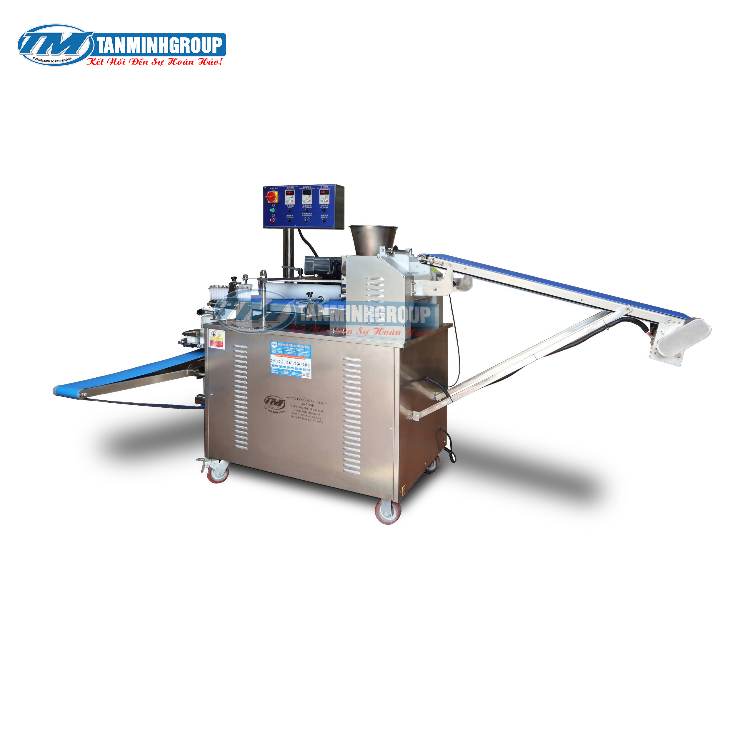 Máy làm bánh bao có nhân tự độngTMTP-LC05 và máy cán bột TMTP-LC05A